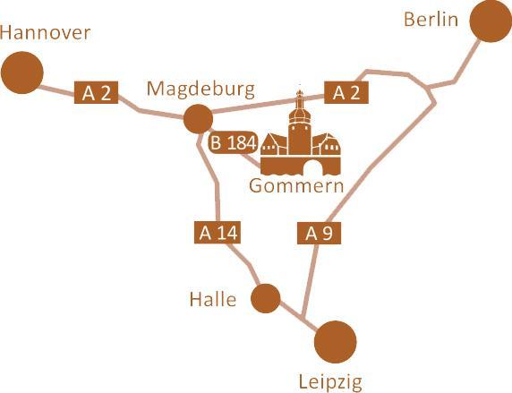 Wasserburg Zu Gommern Bagian luar foto